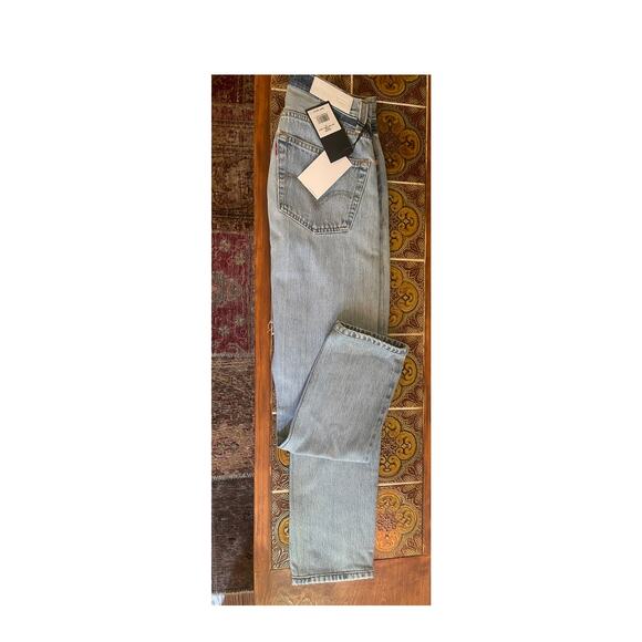 NWT RE/DONE Levi's Indigo High RIse Crop -- 25   MSRP $395 - Picture 3 of 5